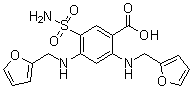 CAS # 5046-19-5, 2,4-Bis(furfurylamino)-5-sulfamoylbenzoic acid