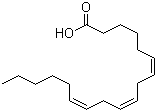 structure of CAS# 506-26-3, gamma-Linolenic acid