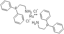 structure of CAS# 506417-41-0, 双(2-(二苯基膦)乙胺)二氯化钌