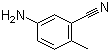 structure of CAS# 50670-64-9, 5-Amino-2-methylbenzonitrile
