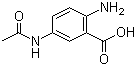structure of CAS# 50670-83-2, 2-氨基-5-乙酰氨基苯甲酸