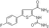 CAS # 507475-17-4, TPCA-1, IKK-2 Inhibitor IV, 5-(4-Fluorophenyl)-2-ureidothiophene-3-carboxamide