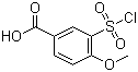 CAS # 50803-29-7, 3-Chlorosulfonyl-4-methoxybenzoic acid, 3-(Chlorosulfonyl)-4-methoxybenzoic acid