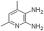 structure of CAS# 50850-16-3, 4,6-二甲基-2,3-吡啶二胺