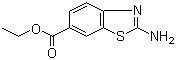 structure of CAS# 50850-93-6, 2-氨基苯并噻唑-6-羧酸乙酯