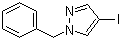structure of CAS# 50877-42-4, 1-Benzyl-4-iodo-1H-pyrazole