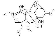 CAS # 509-18-2, Delsoline, 18-O-Methylgigactonine, Acomonine