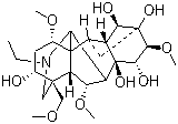 structure of CAS# 509-20-6, Aconine