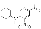 structure of CAS# 509094-03-5, 4-环己基氨基-3-硝基苯甲醛