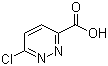 structure of CAS# 5096-73-1, 6-氯哒嗪-3-羧酸