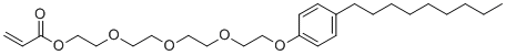 CAS 登录号：50974-47-5, 2-[2-[2-[2-(4-壬基苯氧基)乙氧基]乙氧基]乙氧基]乙基丙-2-烯酸酯