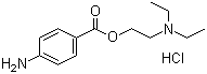 structure of CAS# 51-05-8, 盐酸普鲁卡因