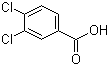 structure of CAS# 51-44-5, 3,4-Dichlorobenzoic acid