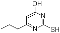 structure of CAS# 51-52-5, 丙基硫氧嘧啶