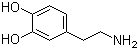 structure of CAS# 51-61-6, Dopamine