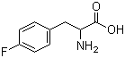 structure of CAS# 51-65-0, DL-4-氟苯丙氨酸