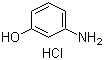 CAS # 51-81-0, 3-Aminophenol hydrochloride, m-Aminophenol hydrochloride