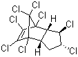 CAS # 5103-74-2, trans-Chlordan, (1R,2R,3aS,4S,7R,7aS)-rel-1,2,4,5,6,7,8,8-Octachloro-2,3,3a,4,7,7a-hexahydro-4,7-methano-1H-indene