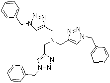 structure of CAS# 510758-28-8, 三(苄基三唑基甲基)胺