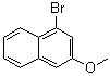 structure of CAS# 5111-34-2, 1-Bromo-3-methoxynaphthalene