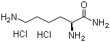 structure of CAS# 51127-08-3, L-Lysinamide dihydrochloride