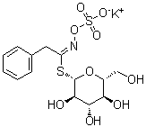 structure of CAS# 5115-71-9, 金莲葡糖硫苷钾盐