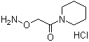 CAS # 511531-59-2, 1-[(Aminooxy)acetyl]-piperidine monohydrochloride, 2-(Aminooxy)-1-(1-piperidinyl)-ethanone hydrochloride