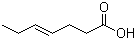 CAS 登录号：51193-78-3, (E)-4-庚烯酸