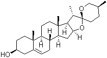 structure of CAS# 512-06-1, 薯蓣皂苷元