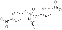 CAS # 51250-91-0, Phosphorazidic acid bis(4-nitrophenyl) ester, Di-p-Nitrophenyl phosphorazidate