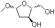CAS # 51255-18-6, Methyl-2-deoxy-beta-D-ribofuranoside
