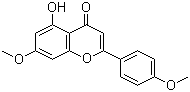 structure of CAS# 5128-44-9, 5-羟基-4',7-二甲氧基黄酮