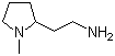 structure of CAS# 51387-90-7, 2-(2-Aminoethyl)-1-methylpyrrolidine