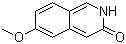 structure of CAS# 51463-14-0, 6-Methoxy-3(2H)-isoquinolinone