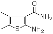 structure of CAS# 51486-04-5, 2-Amino-4,5-dimethyl-3-thiophenecarboxamide