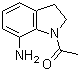 structure of CAS# 51501-31-6, 1-乙酰基-7-氨基-2,3-二氢-1H-吲哚