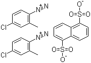 structure of CAS# 51503-28-7, 固红-萘磺酸 TR
