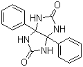 structure of CAS# 5157-15-3, 3a,6a-Diphenylglycouril