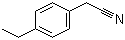 structure of CAS# 51632-28-1, 4-Ethylphenylacetonitrile