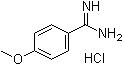 structure of CAS# 51721-68-7, 4-甲氧基苯甲脒盐酸盐