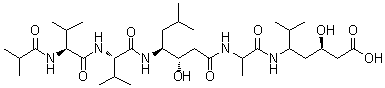 structure of CAS# 51724-57-3, 抑胃酶素