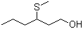 structure of CAS# 51755-66-9, 3-(Methylthio)-1-hexanol