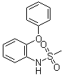 structure of CAS# 51765-51-6, 2'-Phenoxymethanesulfonanilide