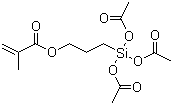 CAS # 51772-85-1, 2-Methyl-2-propenoic acid 3-[tris(acetyloxy)silyl]propyl ester