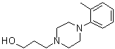 CAS # 51788-08-0, 4-(2-Methylphenyl)-1-piperazinepropanol, 1-(3-Hydroxypropyl)-4-o-tolylpiperazine, NSC 52711
