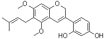 structure of CAS# 517885-72-2, 去氢粗毛甘草素 D
