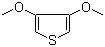 structure of CAS# 51792-34-8, 3,4-二甲氧基噻吩