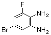 structure of CAS# 517920-69-3, 5-Bromo-3-fluoro-1,2-benzenediamine