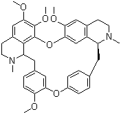 CAS # 518-34-3, D-Tetrandrine, 6,6',7,12-Tetramethoxy-2,2'-dimethyl-1-beta-berbaman