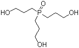 CAS # 51805-42-6, Tris(3-hydroxypropyl)phosphine oxide, C 300, FR-T, Hishicolin PO 500, PO 500, 3,3',3''-Phosphinylidynetris-1-propanol